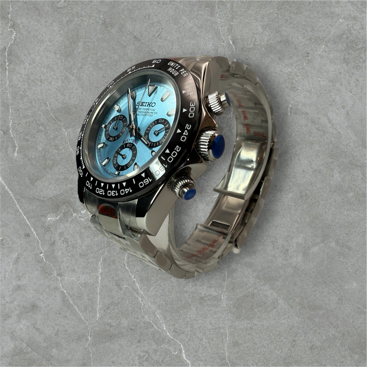 Ice Blue Chronograph Mod
