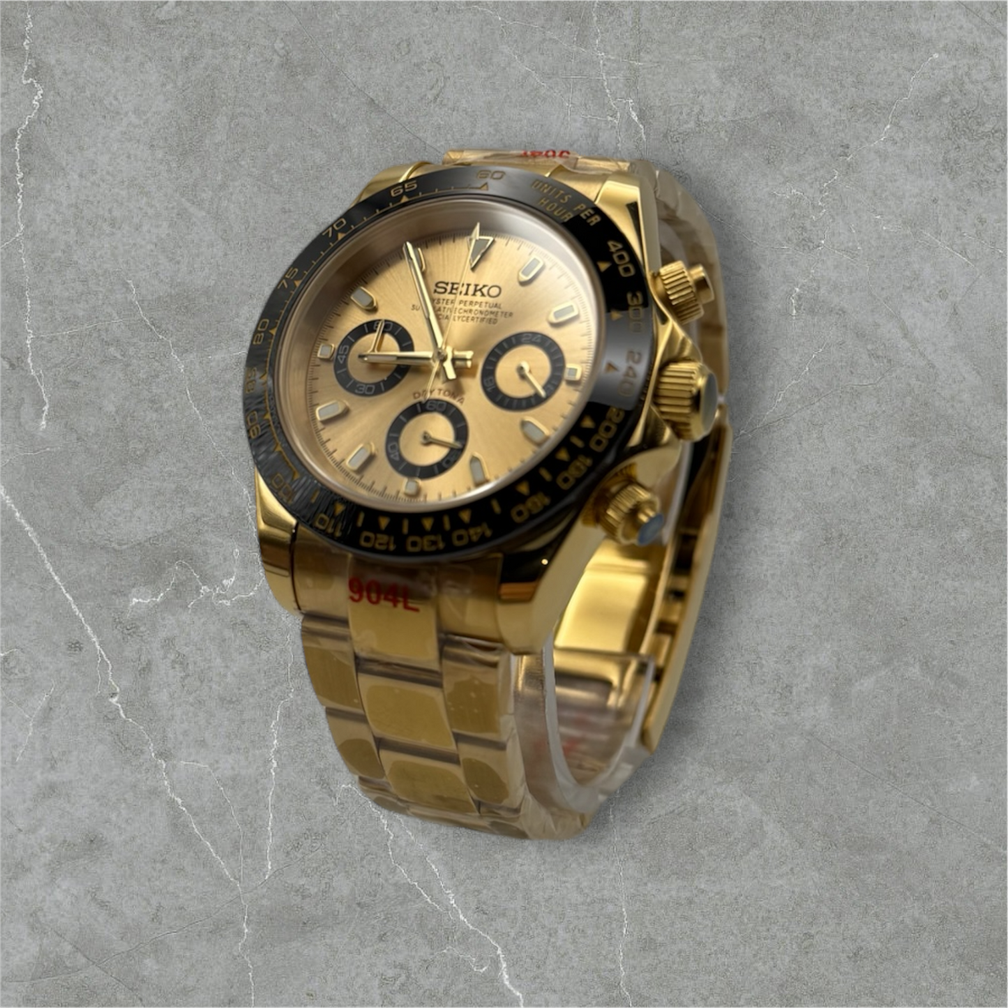 Gold/Black Chronograph Mod