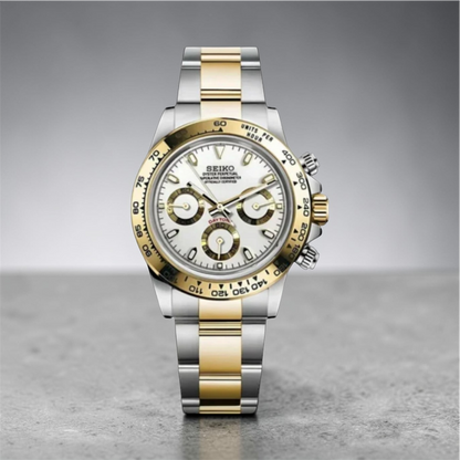 Gold/Silver Chronograph