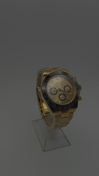 Gold/Black Chronograph Mod