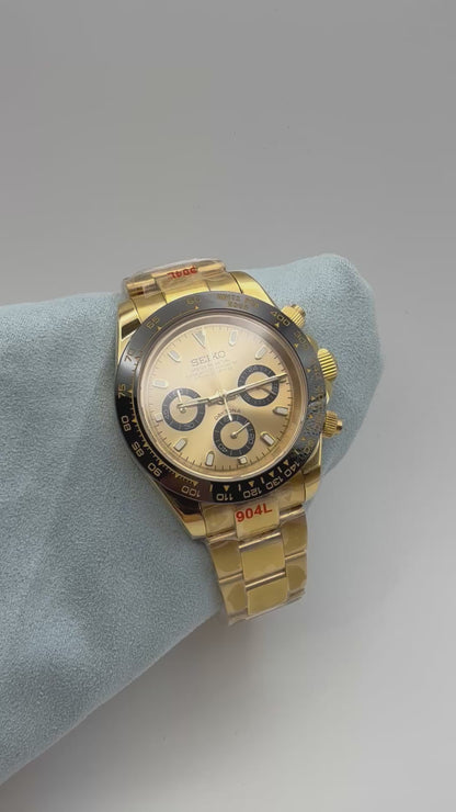 Gold/Black Chronograph Mod